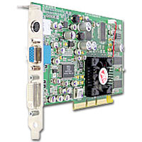 Carte graphique Radeon 8500 LE, AGP, 64 Mo DDR, DVI, Sortie TV, Ver. Bulk, Ati